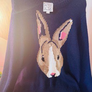 Rabbit Intarsia Sweater by Peter Jensen, 2010
